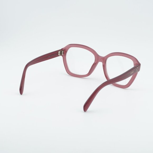 Celine CL50100I 081 Eyeglasses Milky Violet 54mm Geometric Frame - Picture 3 of 8